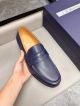 J.M.WESTON Man Blue Calfskin Business Leather Shoes 042861 (7)_th.jpg